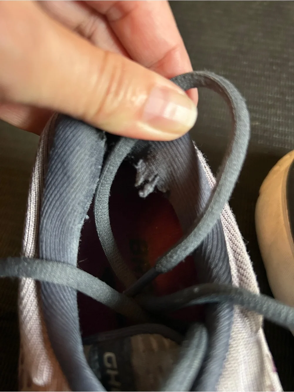 Brooks Ghost 13 Women’s 8.5 Running Shoes Gray Purple Athletic
